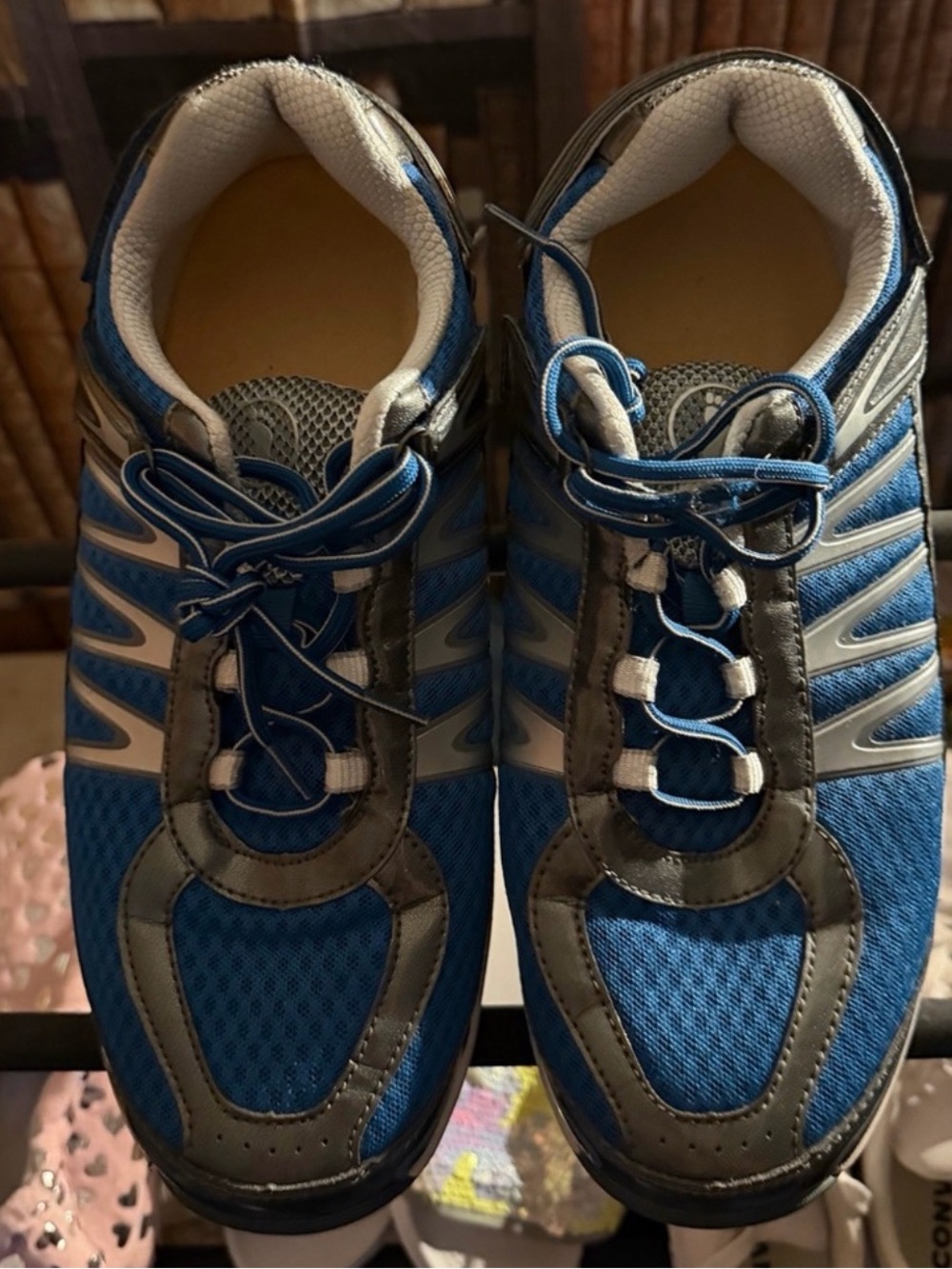 ORTHO Men's Blue Athletic Sneakers - Lightweight Comfort